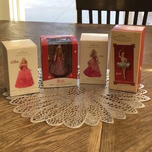 Barbie Hallmark Keepsake Ornaments